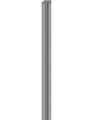 Perfil Derecho Reviste Linerio S-Line Gris