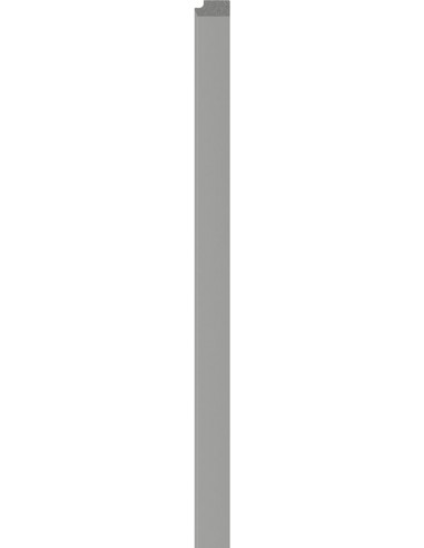 Perfil Derecho Reviste Linerio M-Line Gris