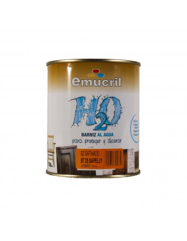 Barniz con Tinte Emucril H20 Satinado al Agua