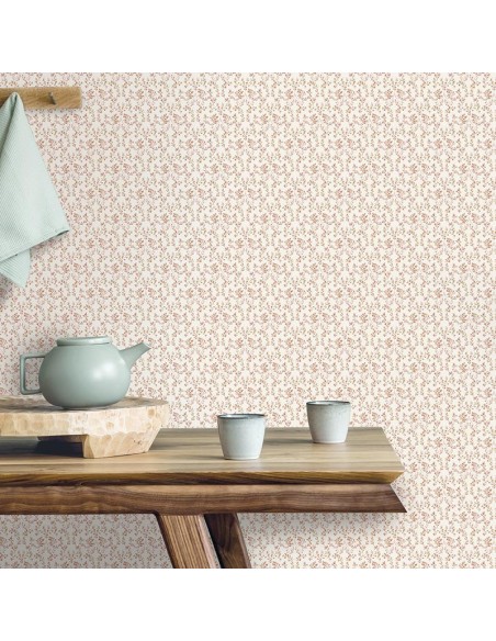 Papel Pintado ICH Small Prints G56679 OGEE FLORAL