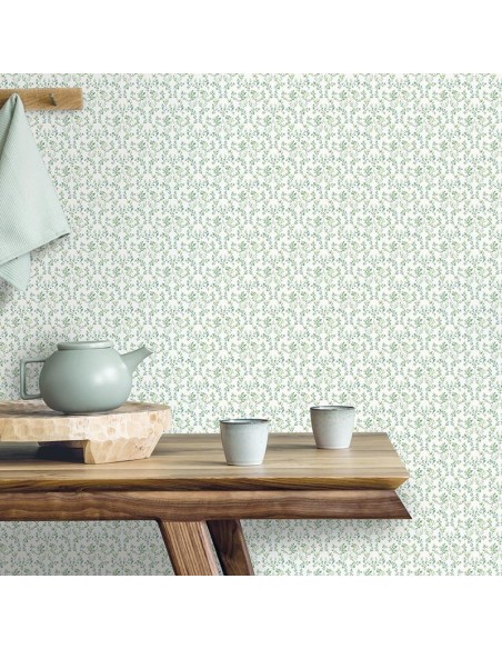 Papel Pintado ICH Small Prints G56680 OGEE FLORAL
