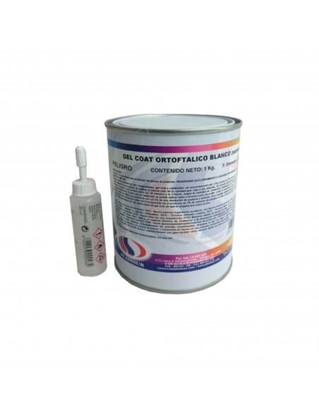 Gel Coat para Fibra de Vidrio Azul Piscinas