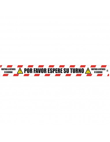 Señal Suelo Antideslizante Rojo Ferko F-30007MAK