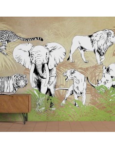 Fotomural ICH Panorama V102-1 Wildlife