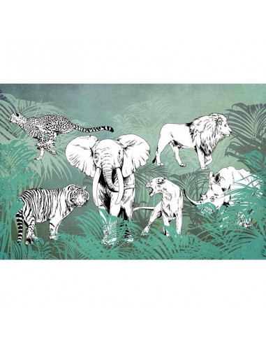 Fotomural ICH Panorama V102-2 Wildlife