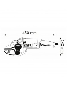 Amoladora angular GWS 20-230 JH Bosch 2