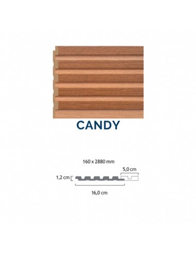 Friso de listones Floor Step WALL Candy
