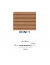 Friso de listones Floor Step WALL Honey