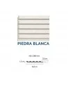 Friso de listones Floor Step WALL Piedra Blanca