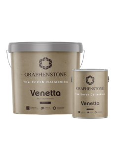 Estuco natural veneciano de alta decoración VENETTA Gris Caliza Graphenstone 2