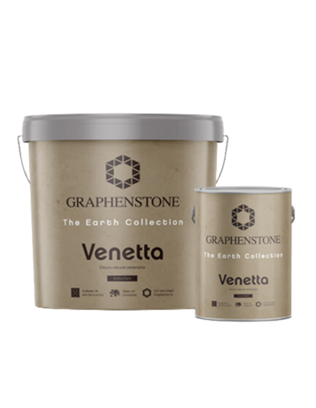 Estuco natural veneciano de alta decoración VENETTA Graphenstone