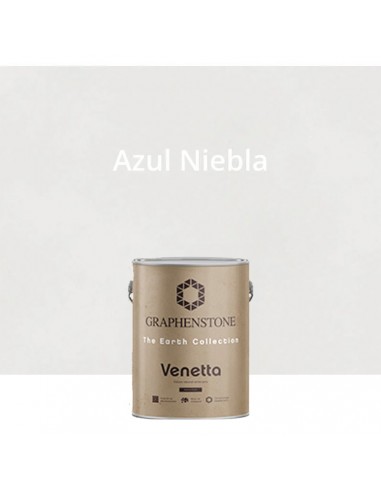 Estuco natural veneciano de alta decoración VENETTA Azul niebla Graphenstone