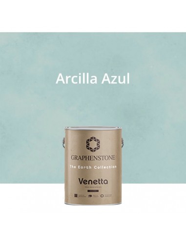 Estuco natural veneciano de alta decoración VENETTA Arcilla Azul Graphenstone