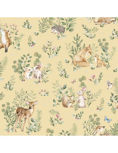 Papel Pintado ICH Mika Forest Fauna 972-2