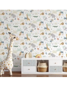 Papel Pintado ICH Mika Happy Jungle 974-3 2