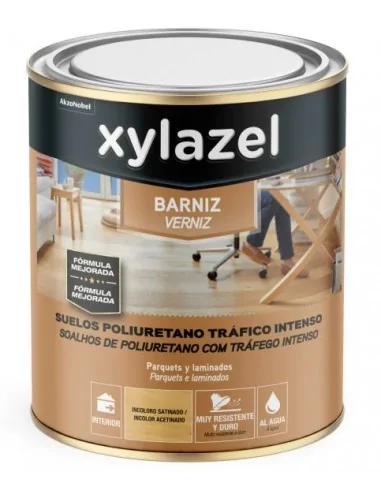 Barniz Xylazel suelos al agua satinado