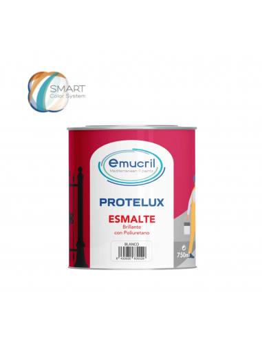 Esmalte Color Emucril Sintético Brillante Protelux