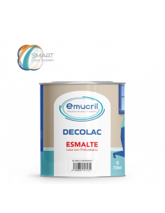 Esmalte Color Emucril Sintético Mate Decolac