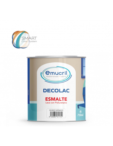 Esmalte Color Emucril Sintético Satinado Decolac
