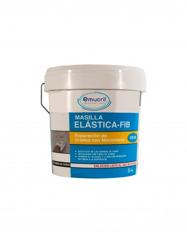 Masilla Elástica con Fibra Emucril...