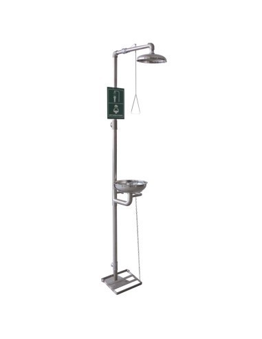 Ducha Lavaojos Safetop Inox Pedestal...