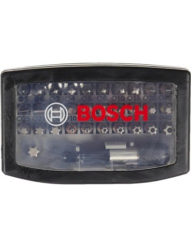 Set de 32 puntas de atornillar Bosch...