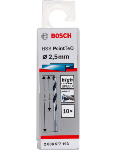 Broca para metal Bosch HSS... 2