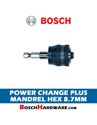 Adaptador Bosch Power Change Plus 8,7mm