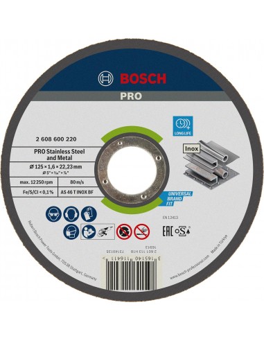 Disco de corte Bosch Expert for Inox...