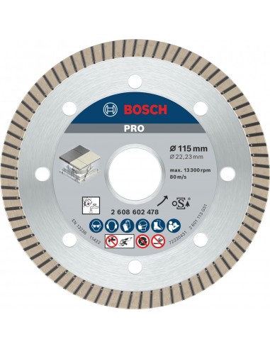 Disco de corte de diamante Bosch...
