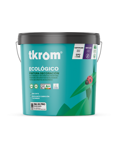 Pintura Blanca Ecológica Tkrom PRO SM-50