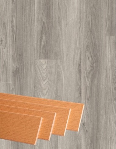 Rodapié Disfloor Roble Gris Suave