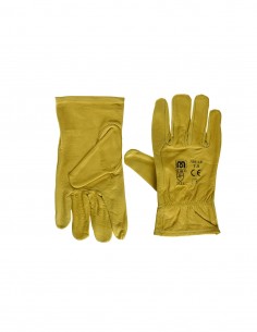 Guantes de piel de vacuno 788-L Amarillo