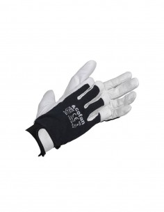 Guante Mecánico de Cuero con Velcro VL-C9/B