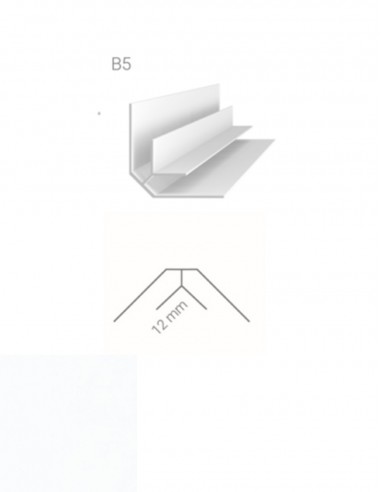 Perfil Rinconera Vilo B5 Blanco