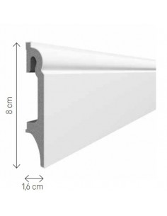 Zócalo Espumo 301 VOX Blanco