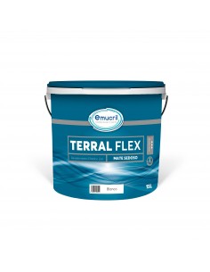 Revestimiento Exterior Emucril Terral Flex Liso Blanco