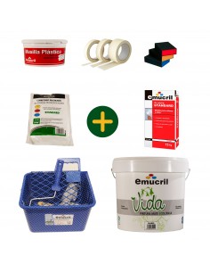 Kit Solución Repintado de Paredes