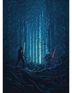 Into Adventure Komar Star Wars Wood Fight IADX4-003 2