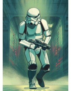Into Adventure Komar Mandalorian Stormtrooper Print IADX4-024 2