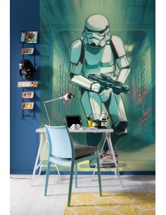 Into Adventure Komar Mandalorian Stormtrooper Print IADX4-024