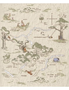 Into Adventure Komar Winnie Pooh Map IADX4-042 2
