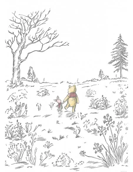 Into Adventure Komar Winnie Pooh Walk IADX4-043