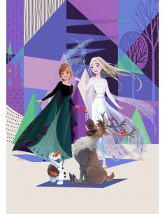 Into Adventure Komar Frozen Abstract Arendelle IADX4-059 2