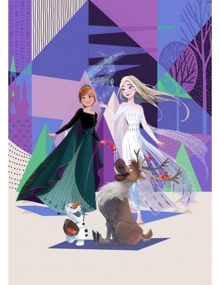 Into Adventure Komar Frozen Abstract Arendelle IADX4-059