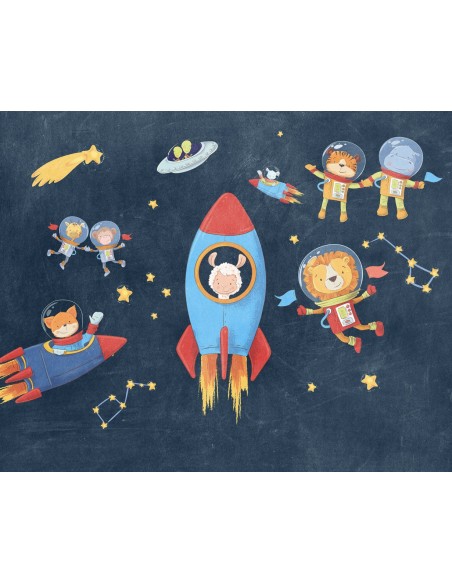 Fotomural Into Adventure Komar Friends in Space IAX7-0036