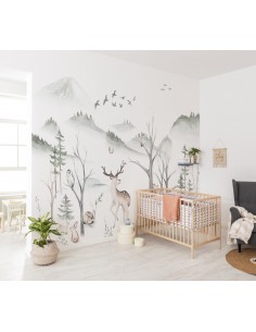 Fotomural Into Adventure Komar Cozy Woods IAX8-0034 2