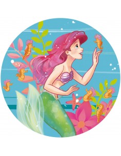 Mural Redondo Komar Autoadhesivo DOT Ariel Seahorses DD1-016 2