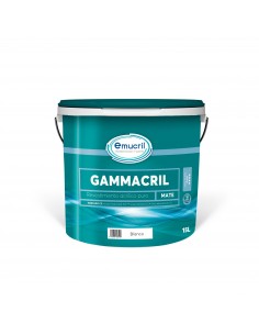Revestimiento Emucril Gammacril Liso Blanco