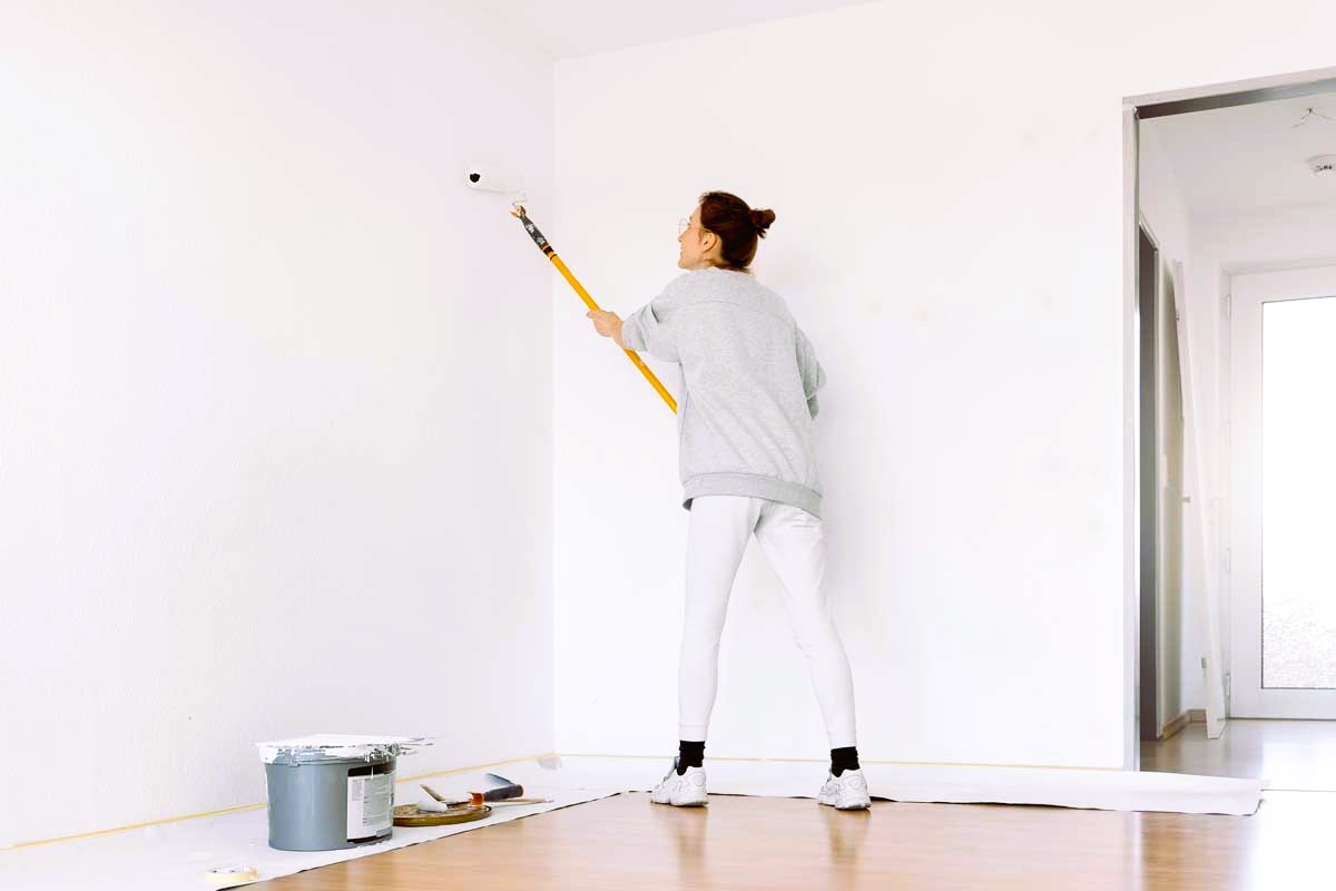 pintar pared interior